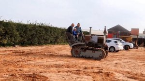 LANZ BULLDOG starting and  rolling after 70 years 01-24