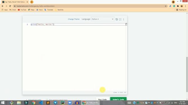 HackerRank Say Hello, World! With Python problem solution | Python solutions | Programmingoneonone смотреть онлайн