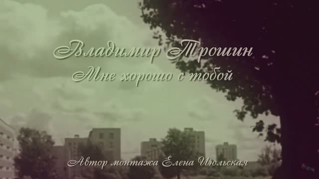 Владимир Трошин - Мне хорошо с тобой смотреть онлайн