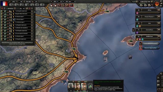 Hearts of Iron IV #15 FRENCH AFRICA Fascist France - Let's Play смотреть онлайн