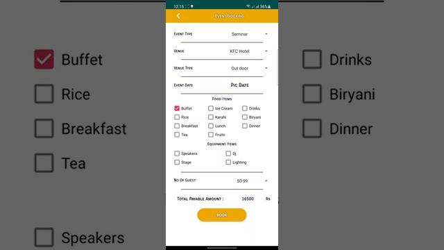 Online Event Management Android Project in Java | Hotel Event Management | Android Studio Project смотреть онлайн