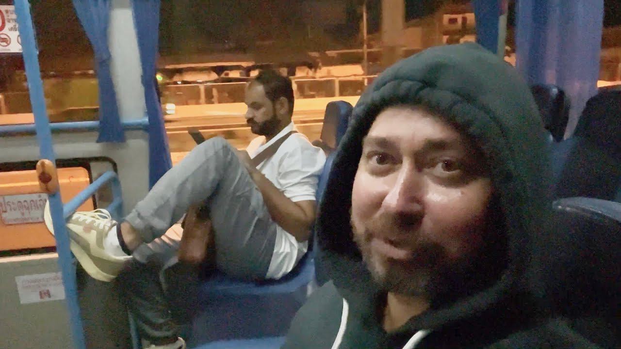 Как добраться из аэропорта Суварнабхуми в Дон Муанг на бесплатном шатлбасе. Таиланд смотреть онлайн