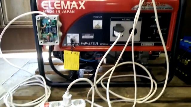 Elemax SH 7600 EX RS с автозапуском смотреть онлайн