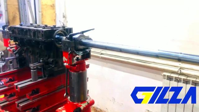 Горизонтально-расточной станок для постелей ГБЦ и блока цилиндров T8120VF смотреть онлайн