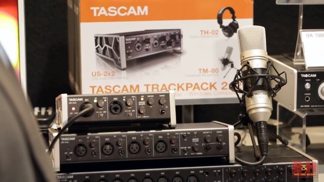 NAB 2015: Tascam TM-80 Studio Condenser Microphone & DP-24SD смотреть онлайн