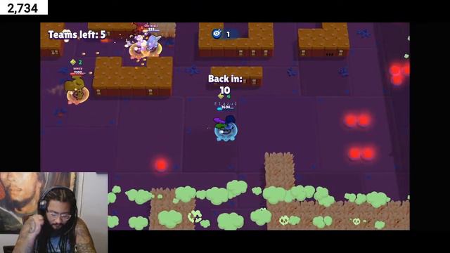 MORE LATE BRAWL STARS GRIND ROAD TO 70K and CHLL'N смотреть онлайн