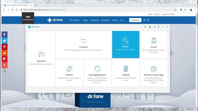 Dr.Fone - восстановление удаленных файлов на iOS и Android! смотреть онлайн