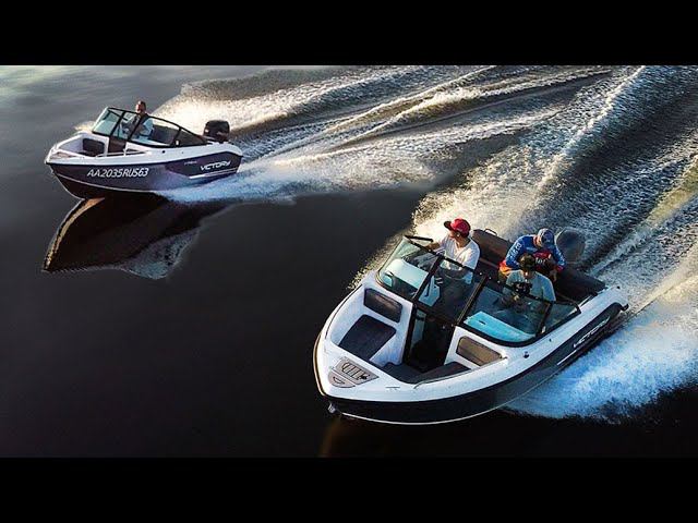 НАШИ Самые Доступные КОМБО ЛОДКИ Victory 470 и Victory 500 Open. Обзор. смотреть онлайн