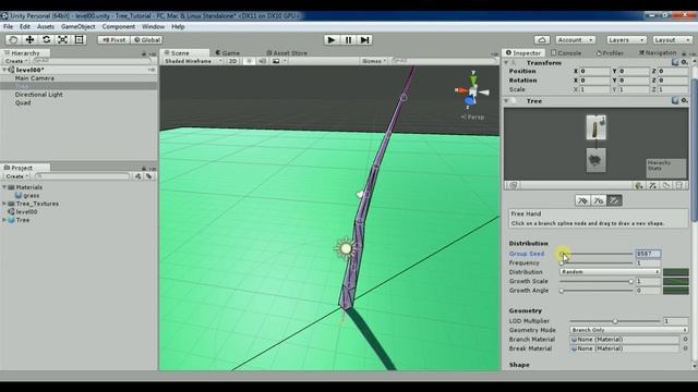 Основы создания деревьев в Unity смотреть онлайн