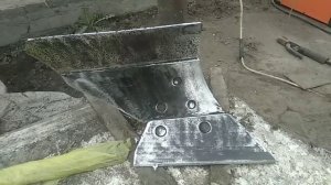 Переделываю предплужник на корпус плуга