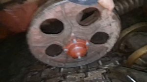 Ремонт направляющего колеса (ленивца) на тракторе ДТ75 часть 2