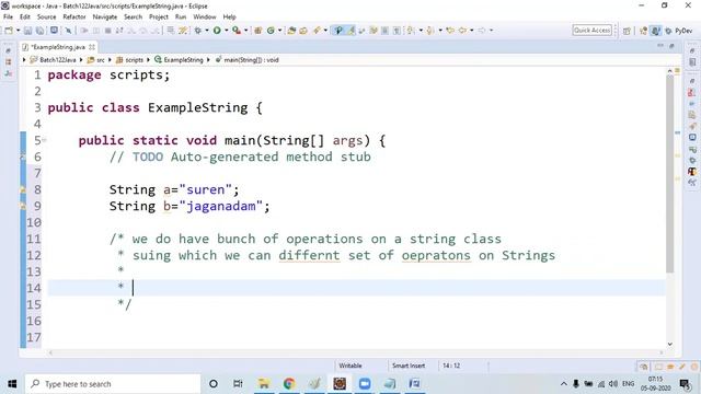 Java Tutorial for Beginners || String Class || String Methods Part 1 смотреть онлайн