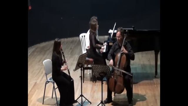 L.van Beethoven Clarinet Trio in B-flat-Major op.11 1st mvt: Allegro con brio Anna Arazi - piano смотреть онлайн