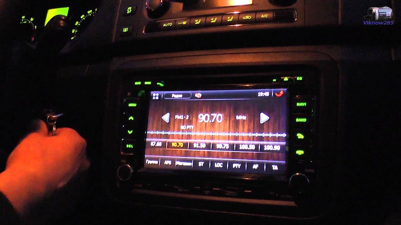 Как настроить китайское штатное головное устройство ШГУ на Win CE 6,0 смотреть онлайн