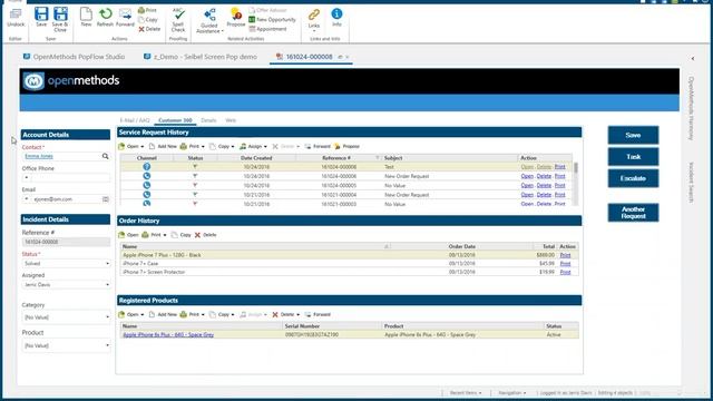 Integrate Oracle Service Cloud and Siebel using PopFlow смотреть онлайн