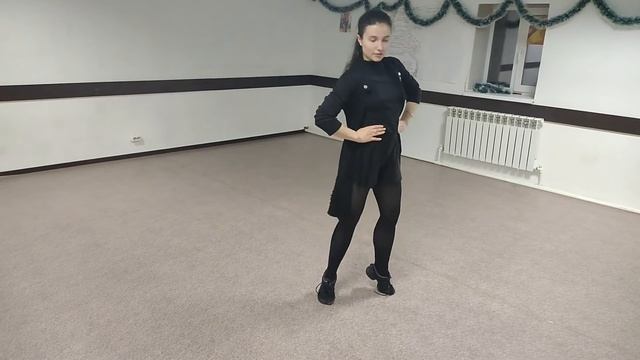 Пасодобль соло. Вариация для начинающих, ч.1 в.2. Соло латина. Pasodoble solo latin/beginner routin смотреть онлайн