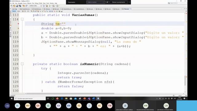 Métodos y validaciones en JAVA - #Netbeans смотреть онлайн