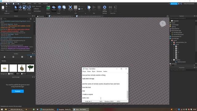 How to weld something to players hand or arm with a different method in Roblox Studio смотреть онлайн