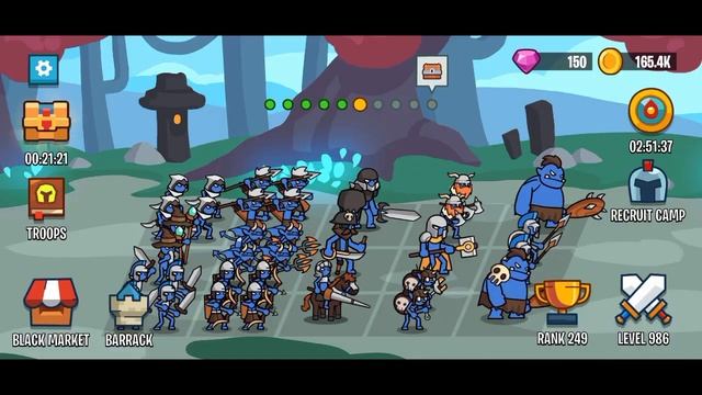 Stick Wars 2 : Battle of Legions #129 - Android Gameplay смотреть онлайн