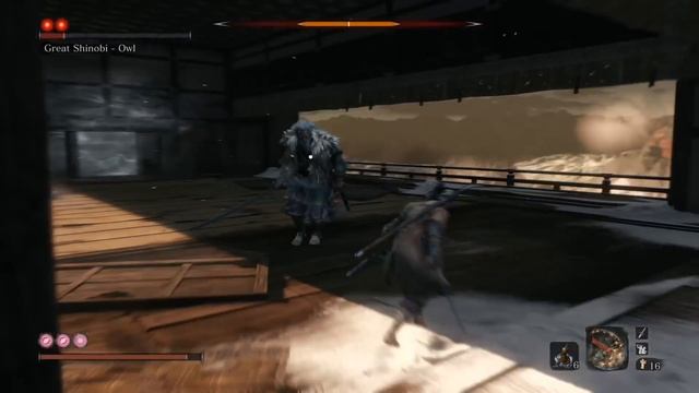 Sekiro - Great Shinobi Owl Made Simple (Ashina Castle, Upper Tower - Ashina Dojo) смотреть онлайн