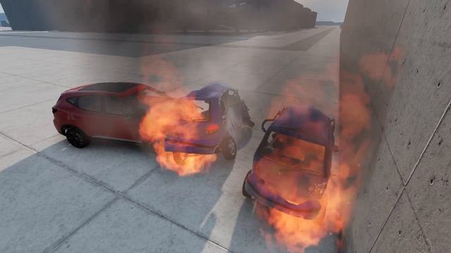 MG Astor?VS? Daewoo Matiz | BeamNG Drive Car Crash Test смотреть онлайн