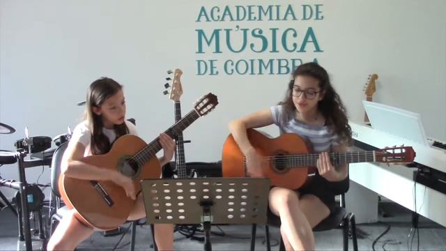 Maria Leonor Cunha e Maria Helena Cunha Guitarra Prof Diogo Gomes Ex's and Oh's Elle King AMC MAIO смотреть онлайн