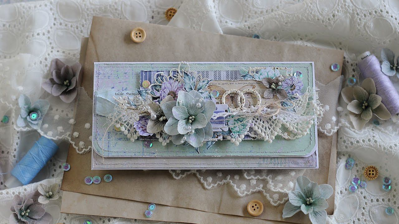 Мастер-класс Конверт для денежного подарка. Скрапбукинг смотреть онлайн