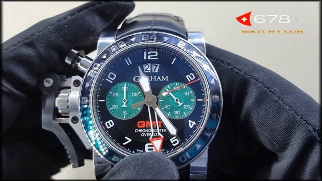 Graham Chronofighter Oversize GMT BRG 2OVGS.B12A.K10B review смотреть онлайн