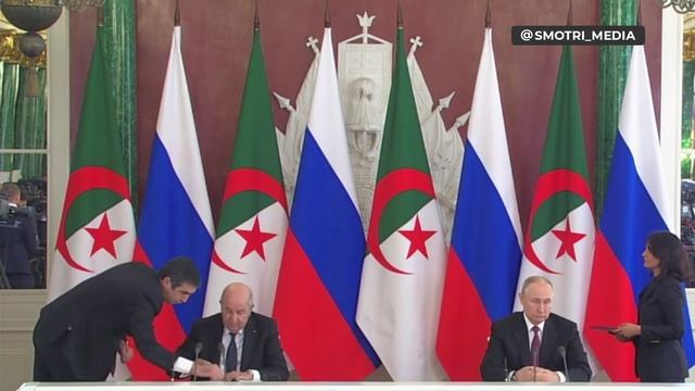 Президенты России и Алжира подписывают декларацию о сотрудничестве Скотт Риттер - Подписаться. (htt смотреть онлайн