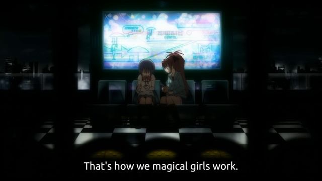 Sayaka transforms into a witch (Bluray) смотреть онлайн