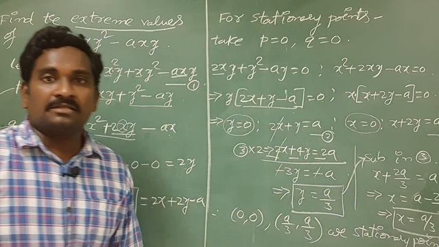 19. TO FIND EXTREME VALUES OF X^2 Y + XY^2 - aXY смотреть онлайн