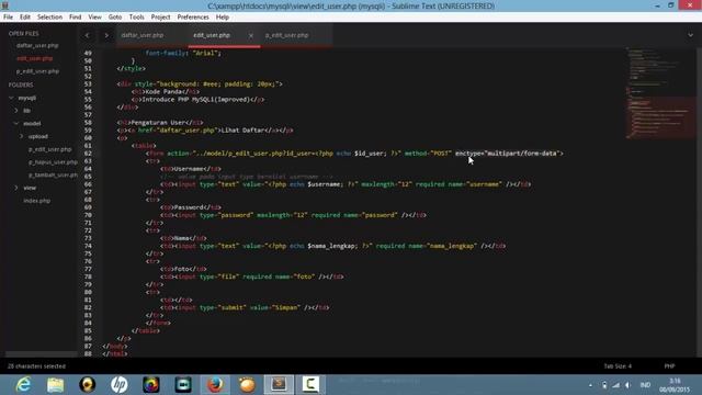 PHP MySQLi CRUD Database Tutorial - Part 3 Final смотреть онлайн