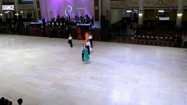 Yelysei Shylov & Sofìya Kulyk JUNIOR Blackpool DANCE FESTIVAL 2023 JUVENILE BALLROOM Final смотреть онлайн
