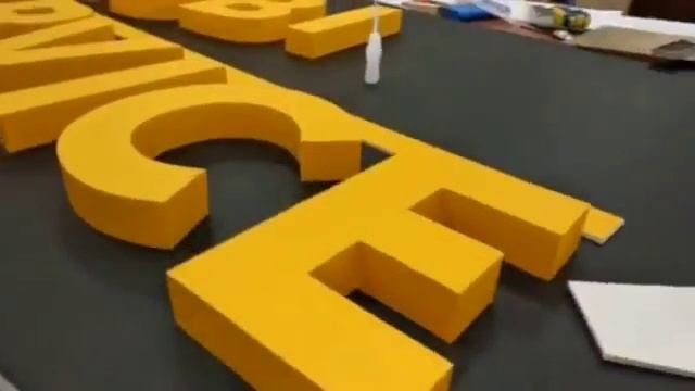 Объемные буквы в Темиртау смотреть онлайн