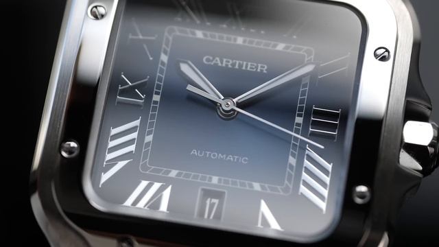 [4K] Is Cartier Santos Large Blue Dial Haute Horology? Review & Macro Analysis | Hafiz J Mehmood