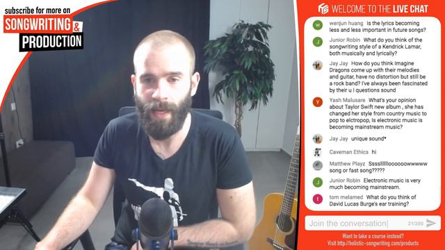 Live Q&A #4 | Holistic Songwriting смотреть онлайн