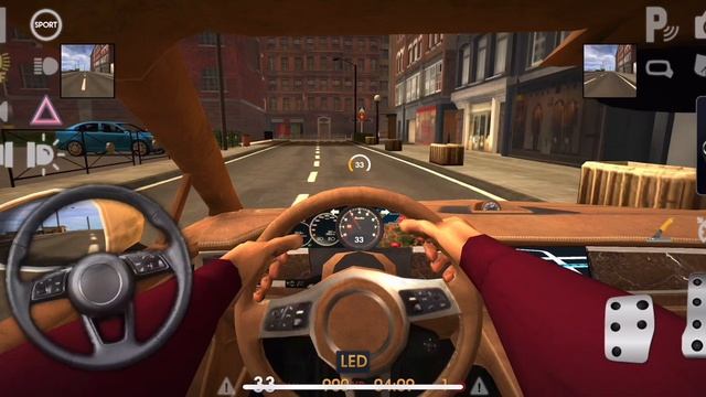 Cutting up in Traffic with *PORSCHE CAYENNE* in Los Angels (3D audio)(ASMR) Real Driving Experience смотреть онлайн