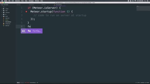 Atom Editor Tutorials #18 - JavaScript Snippets смотреть онлайн
