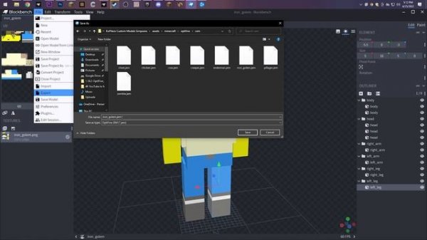 How To Export Blockbench To Minecraft Java - Blockbench Models How to Export Java