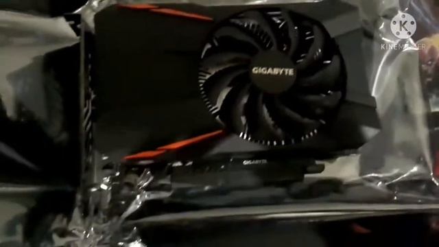 Unboxing GTX 1050 TI Gigabyte 1 fan | coala смотреть онлайн
