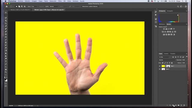 Cómo cambiar color de fondo en Photoshop 2020 - 2 métodos смотреть онлайн