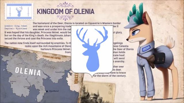 Equestria at War: Лесной Олень (Forest Deer), popular song of the Kindom of Olenia смотреть онлайн