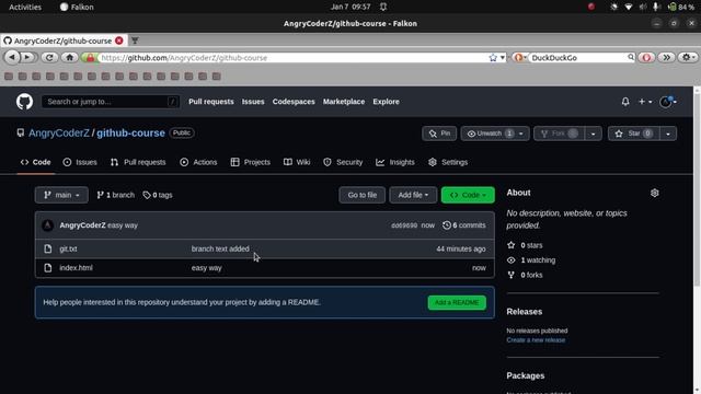 Git & Github Tutorial | Crash Course #2 | Urdu/Hindi смотреть онлайн