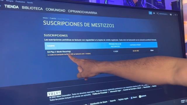 Cómo Cancelar suscripción a EA Play de Steam ? смотреть онлайн
