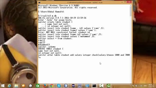 Sqlite 3 смотреть онлайн