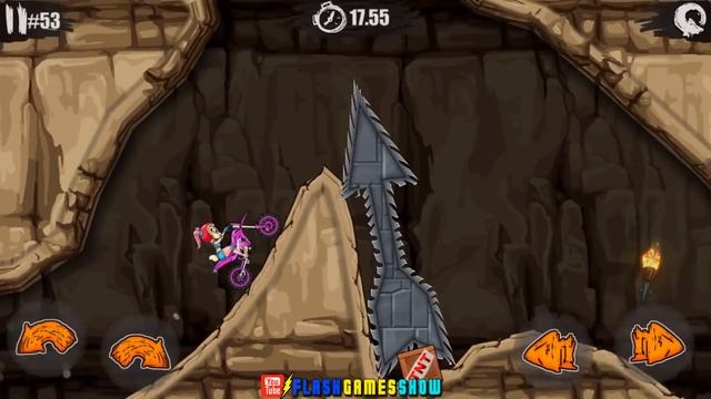 Moto X3M Bike Race Game Crazy Bunny Mobile Gameplay 45-60 Levels Walkthrough смотреть онлайн