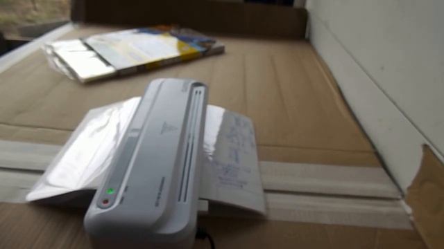 Ламинатор BU-L285 , купил новый и обновлённая ручка молотка смотреть онлайн