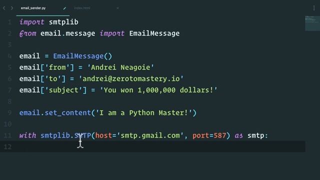 182. Sending Emails With Python 2 Python Beginner to Master / Learning course. смотреть онлайн