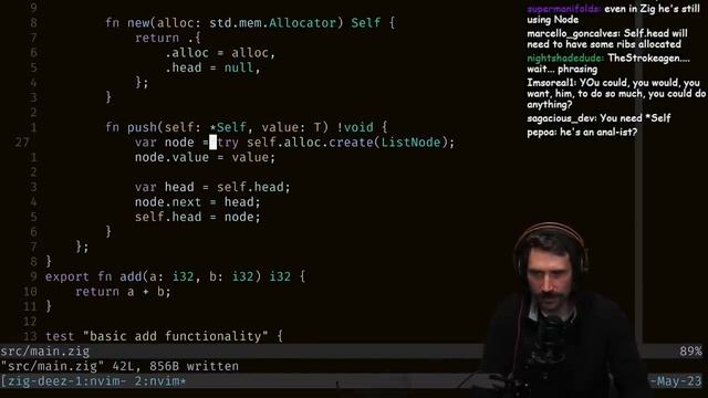 Learning Zig : Creating a Stack (comptime) смотреть онлайн