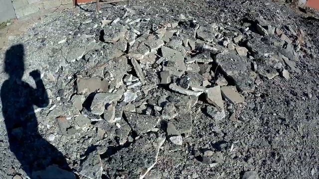 Старое покрытие кровли, крыши гаража. Часть 1 смотреть онлайн